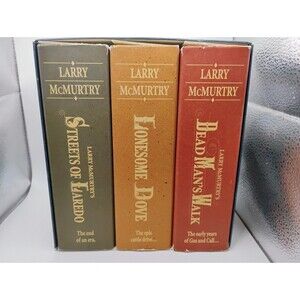 Lonesome Dove Trilogy Collectors Set VHS Box Set Larry McMurtry Video Tapes